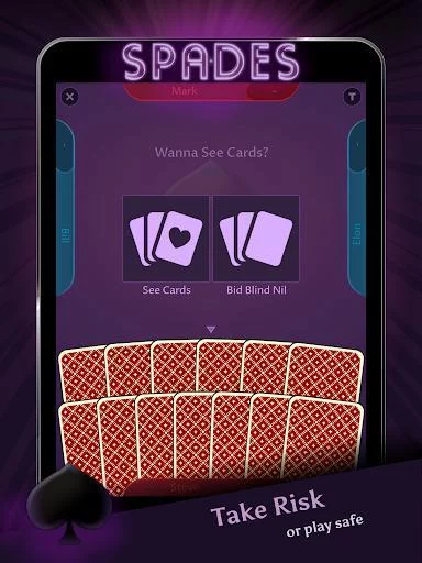 Изображение игры: Spades Offline