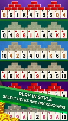 Изображение игры: Tripeaks Solitaire - Offline