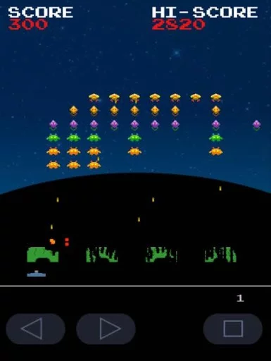 Изображение игры: Invaders from Androidia (Free Space Shooter)