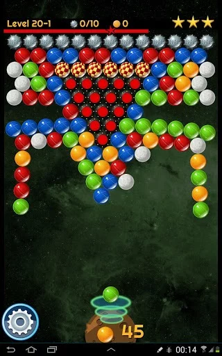 Изображение игры: Space Bubble Shooter