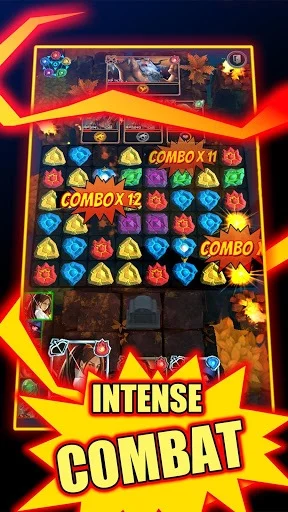 Изображение игры: Match 3 RPG - Heroes of Elements