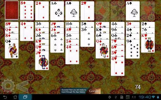 Изображение игры: Forty Thieves Solitaire HD
