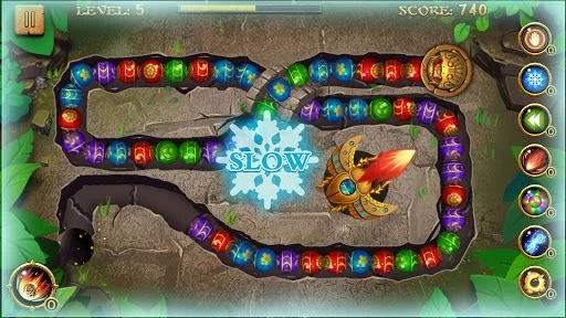 Изображение игры: Jungle Marble Blast