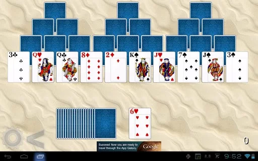 Изображение игры: TriPeaks Solitaire HD