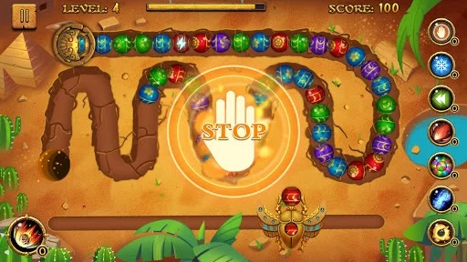 Изображение игры: Jungle Marble Blast