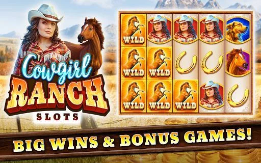 Изображение игры: Slots Cowgirl Ranch Free Slots
