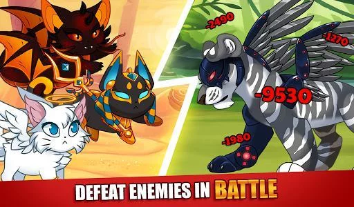 Изображение игры: Castle Cats: Epic Story Quests
