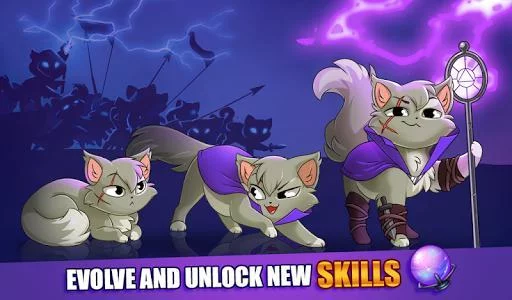 Изображение игры: Castle Cats: Epic Story Quests