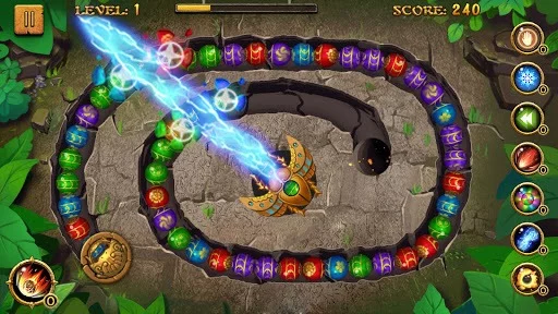 Изображение игры: Jungle Marble Blast