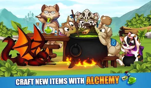 Изображение игры: Castle Cats: Epic Story Quests