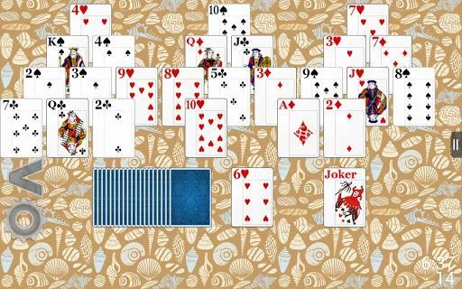 Изображение игры: TriPeaks Solitaire HD