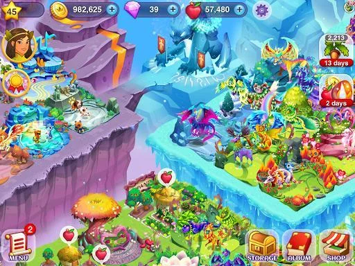 Изображение игры: Fantasy Forest Story