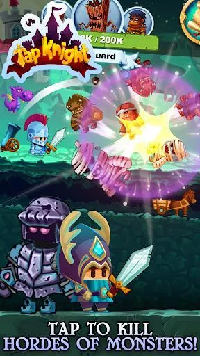 Изображение игры: Tap Knight - RPG Idle-Clicker Hero Game