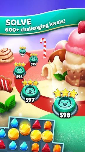 Изображение игры: Frozen Frenzy Mania – Match 3