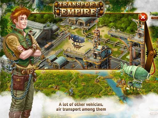 Изображение игры: Transport Empire: Steam Tycoon