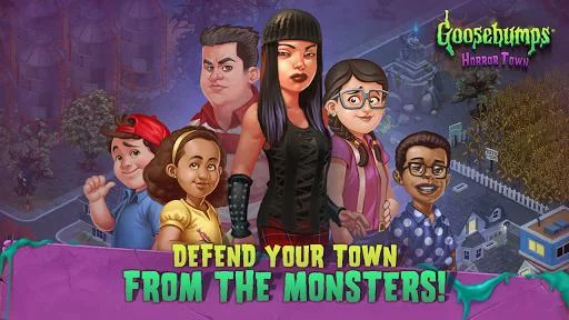 Изображение игры: Goosebumps HorrorTown - The Scariest Monster City!