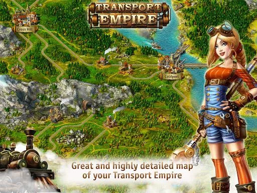 Изображение игры: Transport Empire: Steam Tycoon