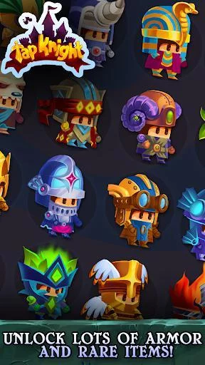 Изображение игры: Tap Knight - RPG Idle-Clicker Hero Game