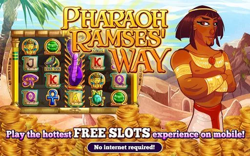 Изображение игры: Slots Pharaoh Ramses 777 Slots