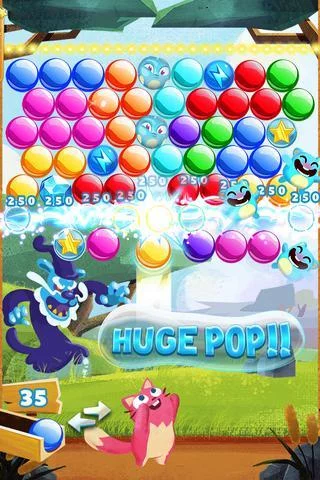 Изображение игры: Bubble Mania Spring Flowers