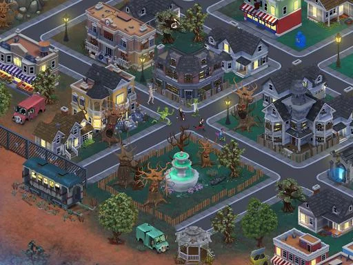 Изображение игры: Goosebumps HorrorTown - The Scariest Monster City!