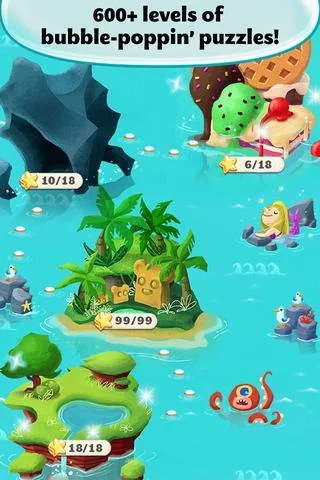 Изображение игры: Bubble Mania Spring Flowers
