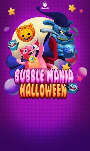 Изображение игры: Bubble Mania: Halloween