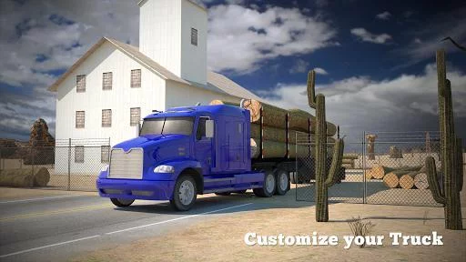 Изображение игры: Truck Driver 3D: Extreme Roads