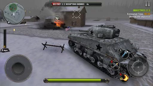 Изображение игры: Tanks of Battle: World War 2