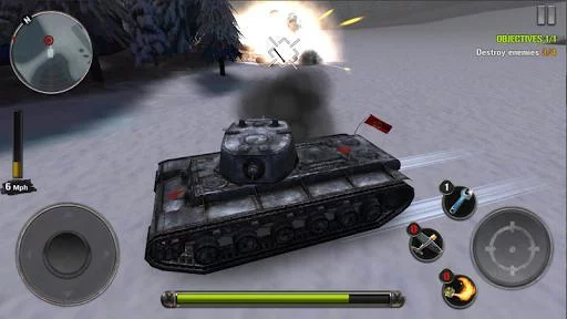Изображение игры: Tanks of Battle: World War 2