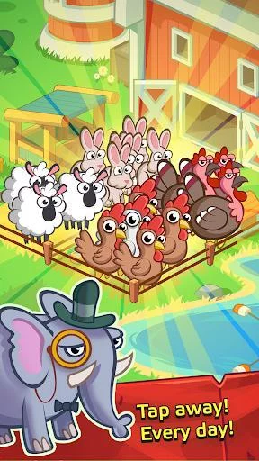 Изображение игры: Farm and Click - Idle Farming Clicker