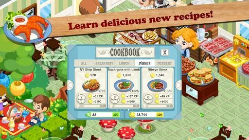 Изображение игры: Restaurant Story: Founders