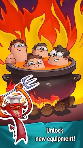 Изображение игры: Farm and Click - Idle Hell Clicker