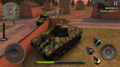 Изображение игры: Tanks of Battle: World War 2