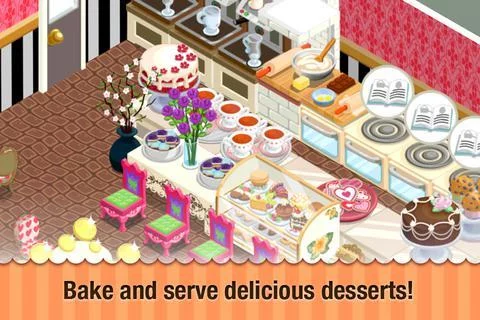 Изображение игры: Bakery Story: Cats Cafe