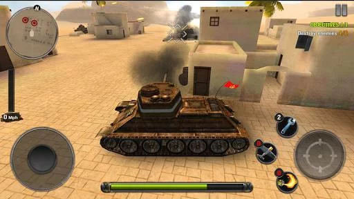Изображение игры: Tanks of Battle: World War 2