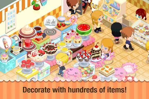 Изображение игры: Bakery Story: Cats Cafe