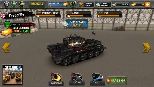 Изображение игры: Tanks of Battle: World War 2