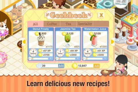Изображение игры: Bakery Story: Cats Cafe