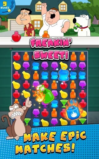 Изображение игры: Family Guy- Another Freakin' Mobile Game