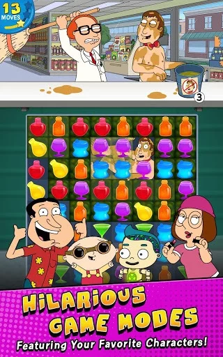 Изображение игры: Family Guy- Another Freakin' Mobile Game
