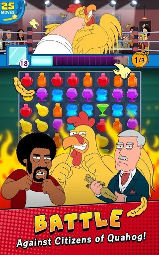 Изображение игры: Family Guy- Another Freakin' Mobile Game
