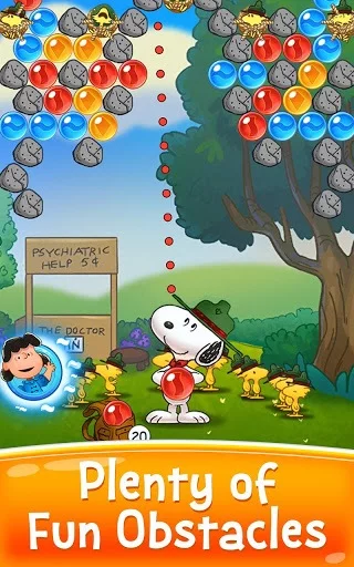Изображение игры: Snoopy Pop - Free Match, Blast & Pop Bubble Game