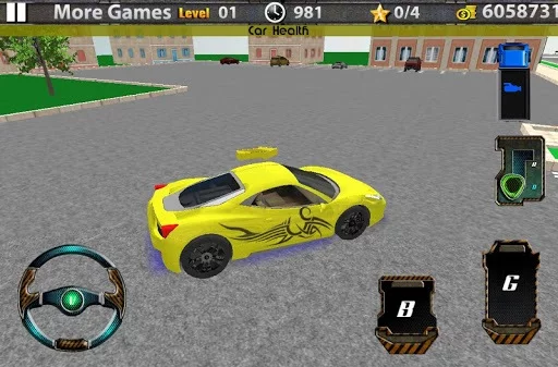 Изображение игры: 3D Car transport trailer truck