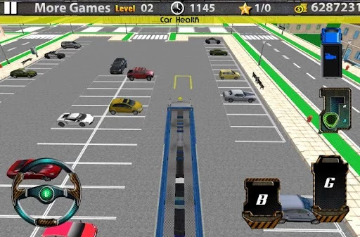 Изображение игры: 3D Car transport trailer truck