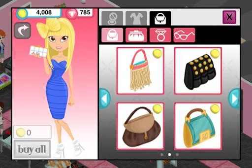 Изображение игры: Fashion Story: Daring Red