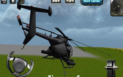 Изображение игры: Helicopter 3D flight simulator