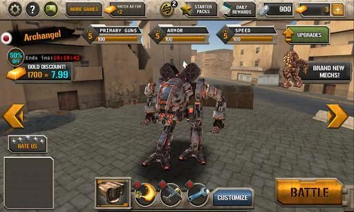 Изображение игры: Mech Legion: Age of Robots