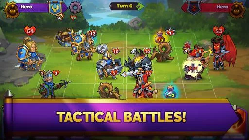 Изображение игры: Heroes of Magic: Card Battle RPG