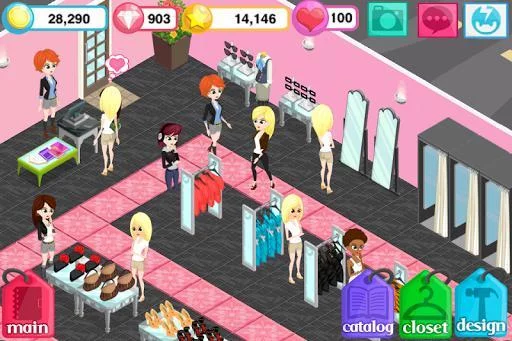 Изображение игры: Fashion Story: Pink Punk